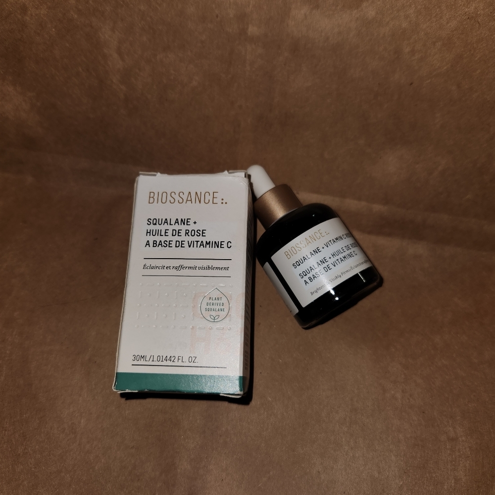 Biossance Squalane + Vitamin C Rose Oil